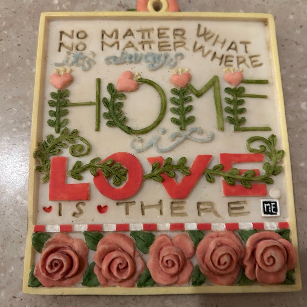 Decorative Wall Plaque Mary Engelbreit
NO MATTER WHAT no MATTER WHERE